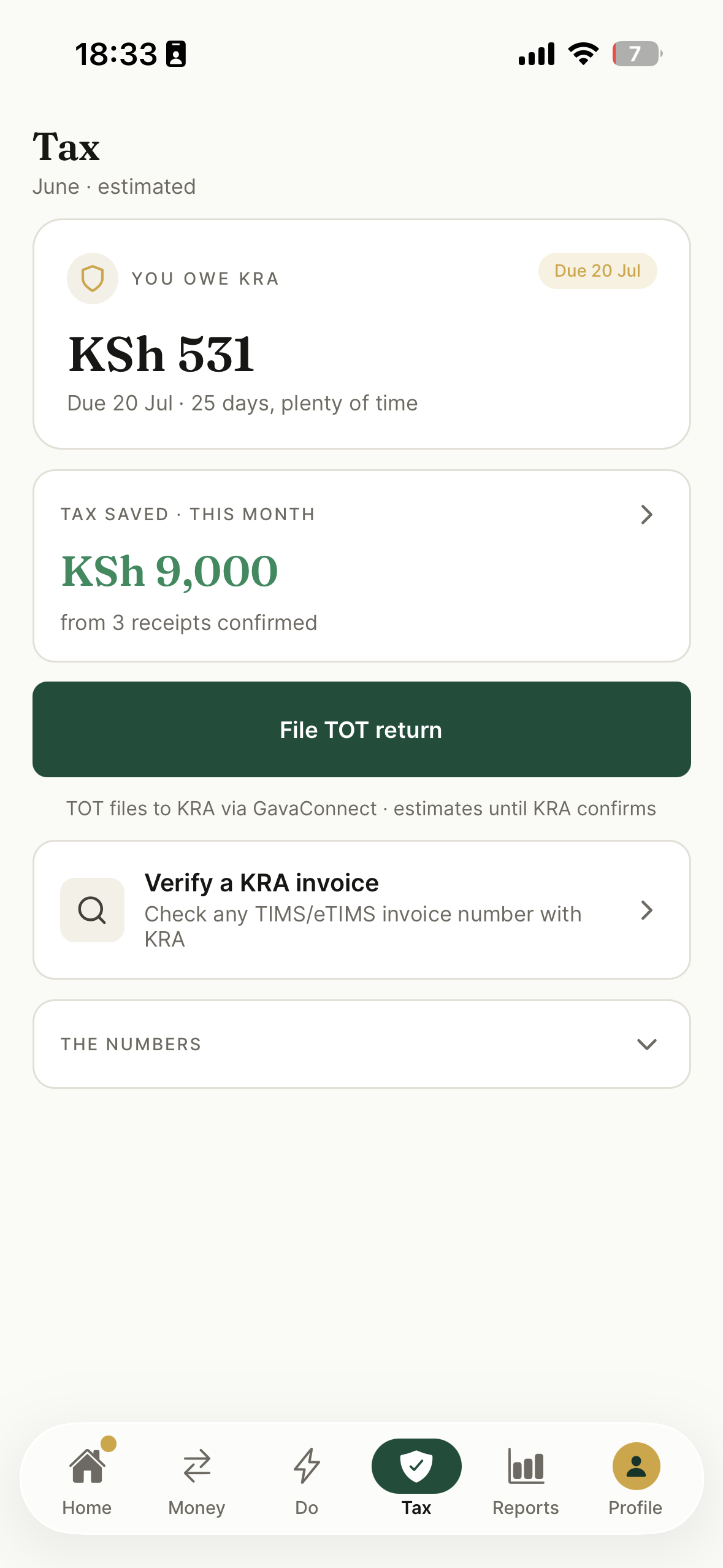 Kuza: your books and tax, handled automatically